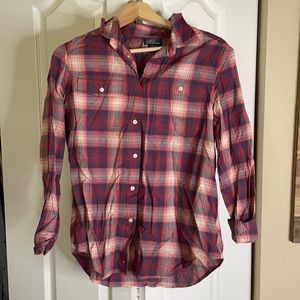 polo button down shirt